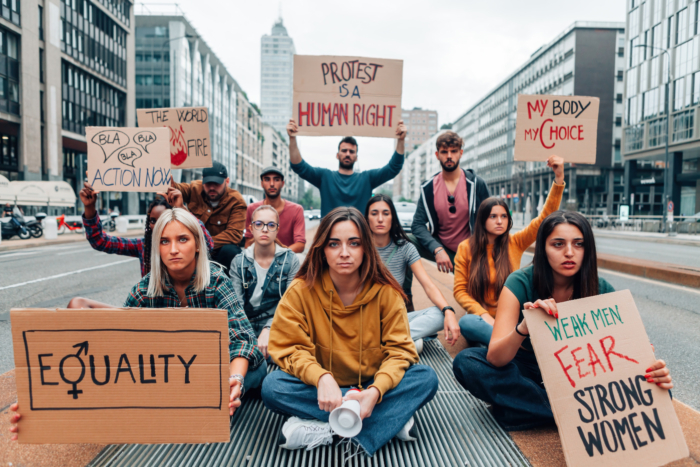 Manifestazione femminista